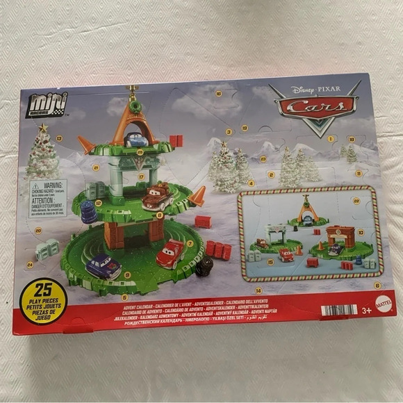 Mattel Disney & Pixar Cars Mini Racers™ Advent Calendar or Reward System 2023 - Picture 1 of 14